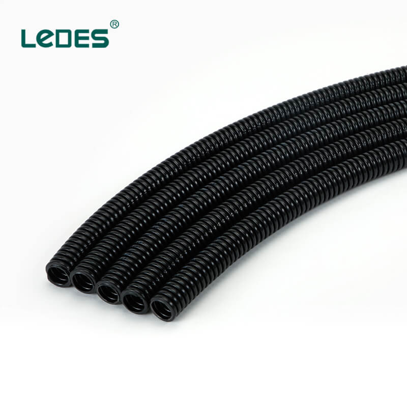 Ledes ASNZS IEC Certified PVC Corrugated Conduit Black