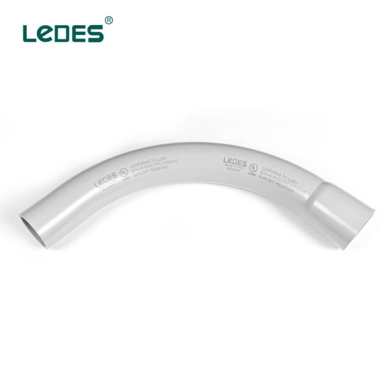 Ledes UL Listed Conduit Bend 90 Degree Elbow Sch 40 PVC Pipe