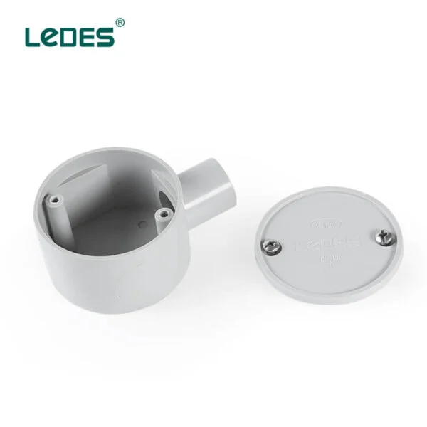 Ledes 1 Way Junction Box Iec En Aszns Certified Electrical Fitting Manufacturer Brand Factory Supplier Wholesale Distributor Bulk Price for Sale Australian New Zealand Peru Chile Sri Lanka Spain Uk Singapore Hongkong Brazil Korea Malta