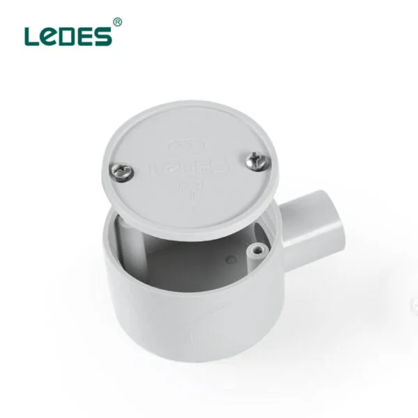 Ledes Direct Burial Junction Box Electrical Conduit Fitting Iec En Aszns Certified Factory Bulk Price Wholesale Distributor in Australian New Zealand Peru Chile Sri Lanka Brazil Korea