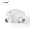 Ledes Pvc Junction Box for Wiring Electrical Conduit J Box