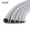 Ledes LSZH Flexible Pipe Plastic Electrical Corrugated Conduits Heavy Duty Gray