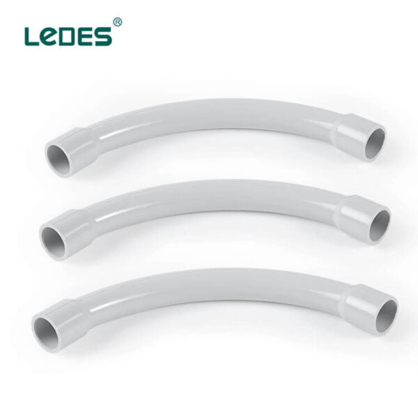 Ledes LSZH conduit elbow plastic electrical fittings manufacturer factory supplier wholesale distributors price list