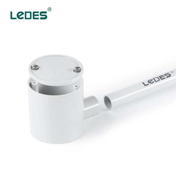 Ledes electrical conduit and fittings supplier ul csa iec en asnzs ce rohs iso certified pvc conduit pipe brand factory supplier wholesaler price for sale
