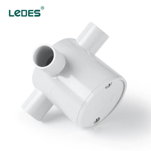 Ledes LSZH 4 Way Electrical Junction Box Conduit FIttings brand manufacturer wholesale distributors brands