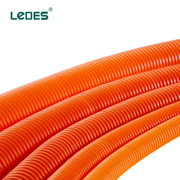 Ledes hd conduíte corrugado iec en asnzs certificado pvc tubo de conduíte flexível fabricante marca fábrica fornecedor distribuidor atacadista preço a granel para venda australiano nova zelândia chile peru sri lanka espanha columbia singapura hong kong brasil