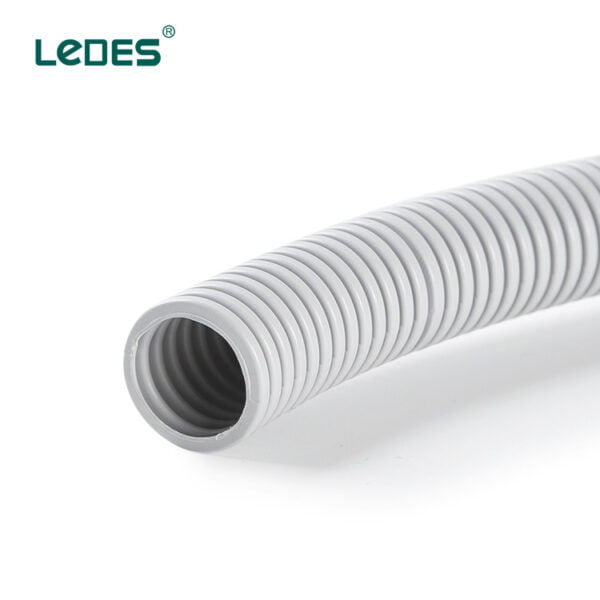Ledes Flexible PVC Pipe Electrical Corrugated Conduit Pipe