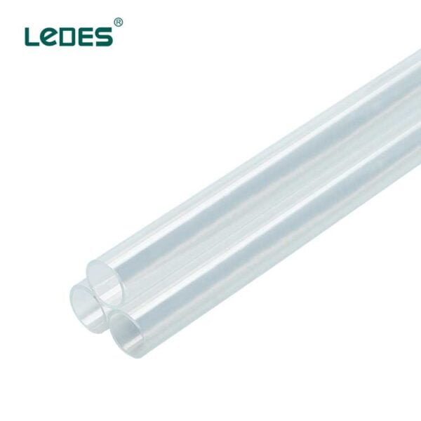 Ledes Clear PVC Pipe Schedule 40 Transparent Electrical Conduit