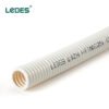 Ledes LSZH Electrical Conduit ENT Flexible Cable Wiring Piping MD Corrugated Halogen Free Conduits White
