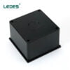 Ledes Black Adaptable Box Electrical Junction Box Waterproof Outdoor for Ceiling Light Wire