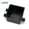 Ledes black adaptable box electrical conduit pipe fittings manufacturer wholesaler distributor price list