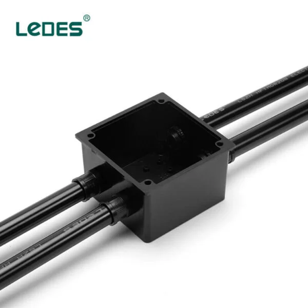 Ledes Asnzs Iec Certified Halogen Free Conduit Electrical Box Black Pipe Fittings Brand Supplier Manufacturer Factory Price