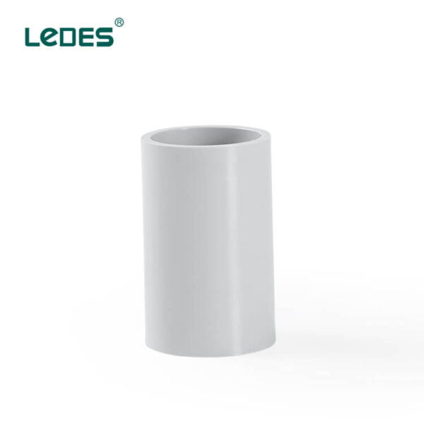 Ledes Electrical Coupling PVC Conduit Coupler Fittings Grey