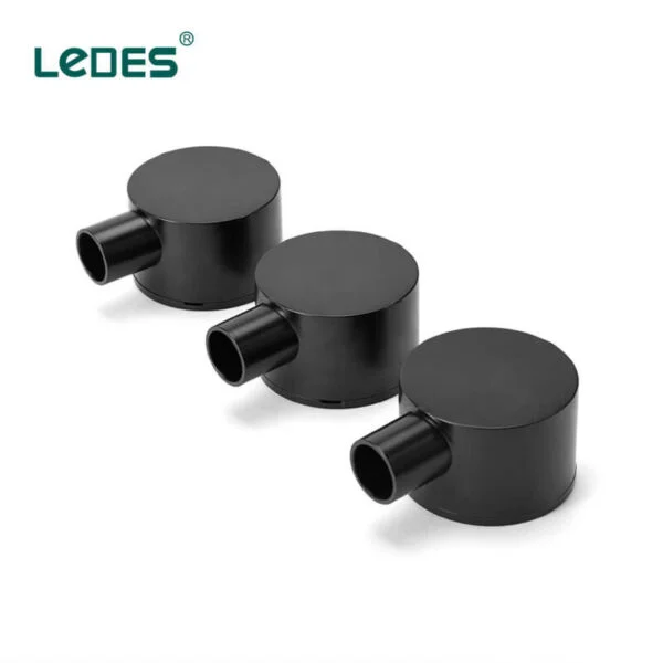 Ledes Heavy Duty Junction Box Black Iec En Asnzs Ce Iso Certified Electrical Wholesaler Distributor Bulk Price for Sale Korea Australia Spain Peru Chile Sri Lanka New Zealand Singapore Brazil Uk