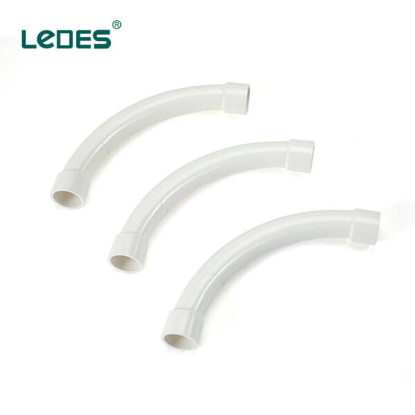 Ledes Conduit Pipe Bend LSZH Electrical Pipes Connectors