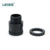 Ledes Conduit Locknut Adaptor LSZH Pipe Accessories Black