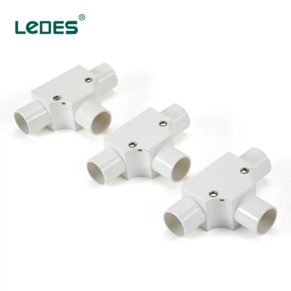 Ledes Asnzs Iec Certified Conduit Accessories Tee Factory Supplier Price Conduit Manufacturer Supplier in Australian New Zealand Peru Chile Sri Lanka Spain Columbia Uk Singapore Brazil Malta