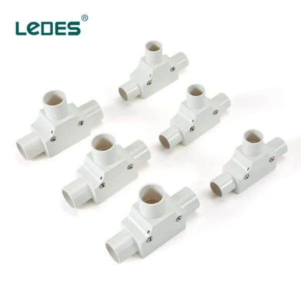 Ledes White Conduit Tees Iec Asnzs Certifed Brand Factory Supplier Manufacturer Wholesale Distributors Bulk Price List for Sale in Australian Malta Korea Brazil Honduras Hongkong Singapore Uk Spain Sri Lanka Chile Peru New Zealand