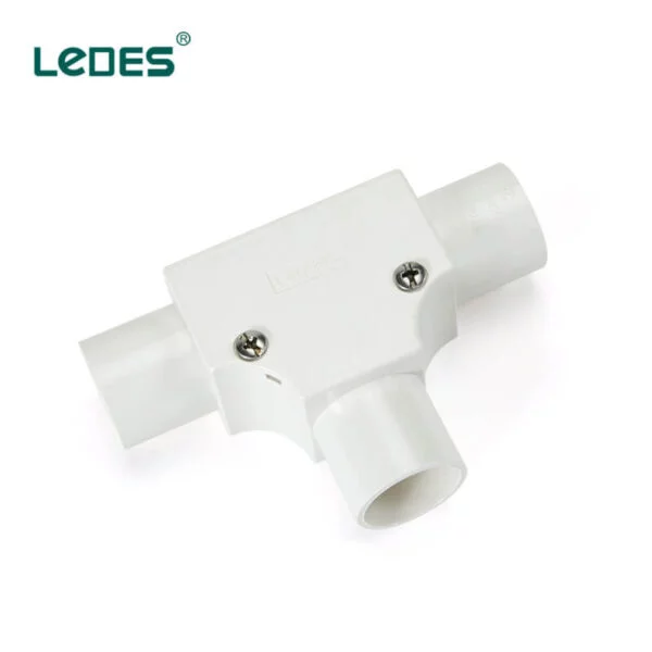 Ledes Inspection Tee Lshf Pipe Electrical Conduit Connectors