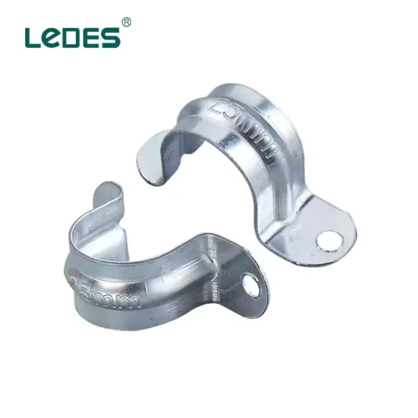 Ledes PVC Pipe Clamp Electrical Pipe Metal Conduit Fittings