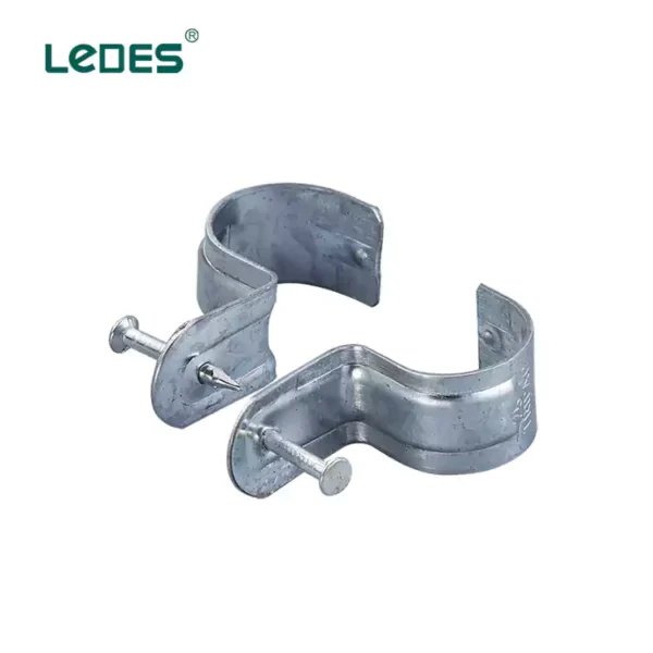Ledes Plastic Pipe Saddle Electrical Conduit Metal Hangers