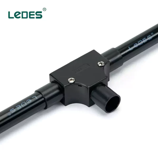 Ledes Conduit Tee LSZH Electrical Fittings manufacturer brand factory supplier distributors price list