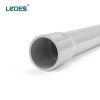 Ledes Schedule 80 PVC Electrical Conduit Sch 80 Rigid Pipe Plastic ENT Tubing 10ft - Gray