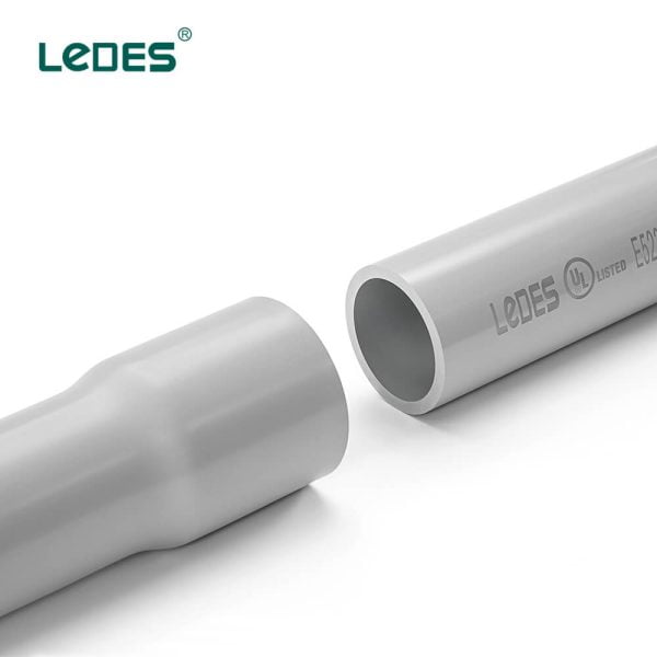 Ledes UL 651 listed Schedule 80 Electrical Conduit pipe factory supplier wholesales factory brand manufacturer bulk price for sale in usa canda mexico samoa korea honduras columbia peru chile spain