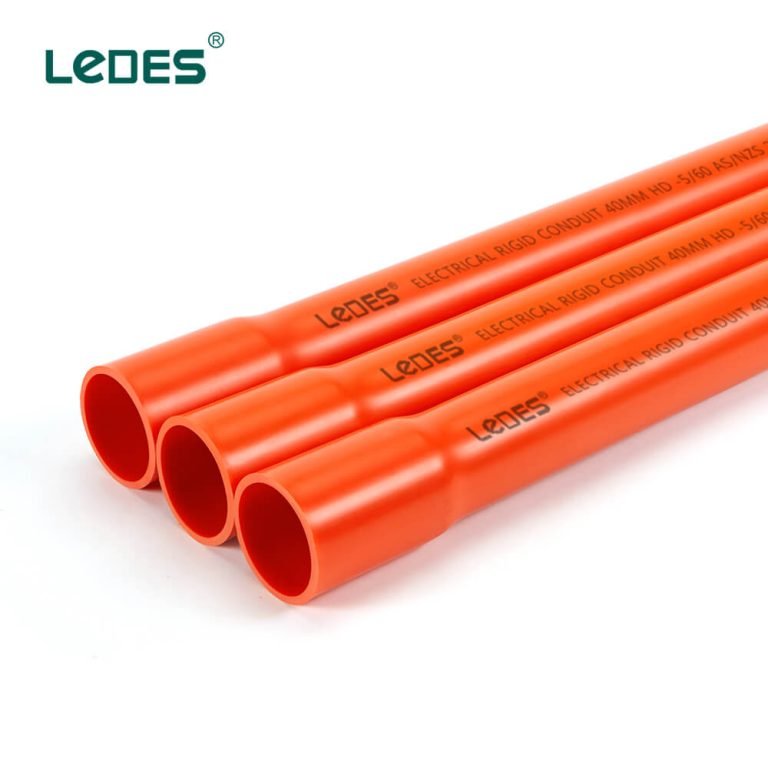 Ledes Electrical PVC Conduit Heavy Duty Wiring Cable Pipe