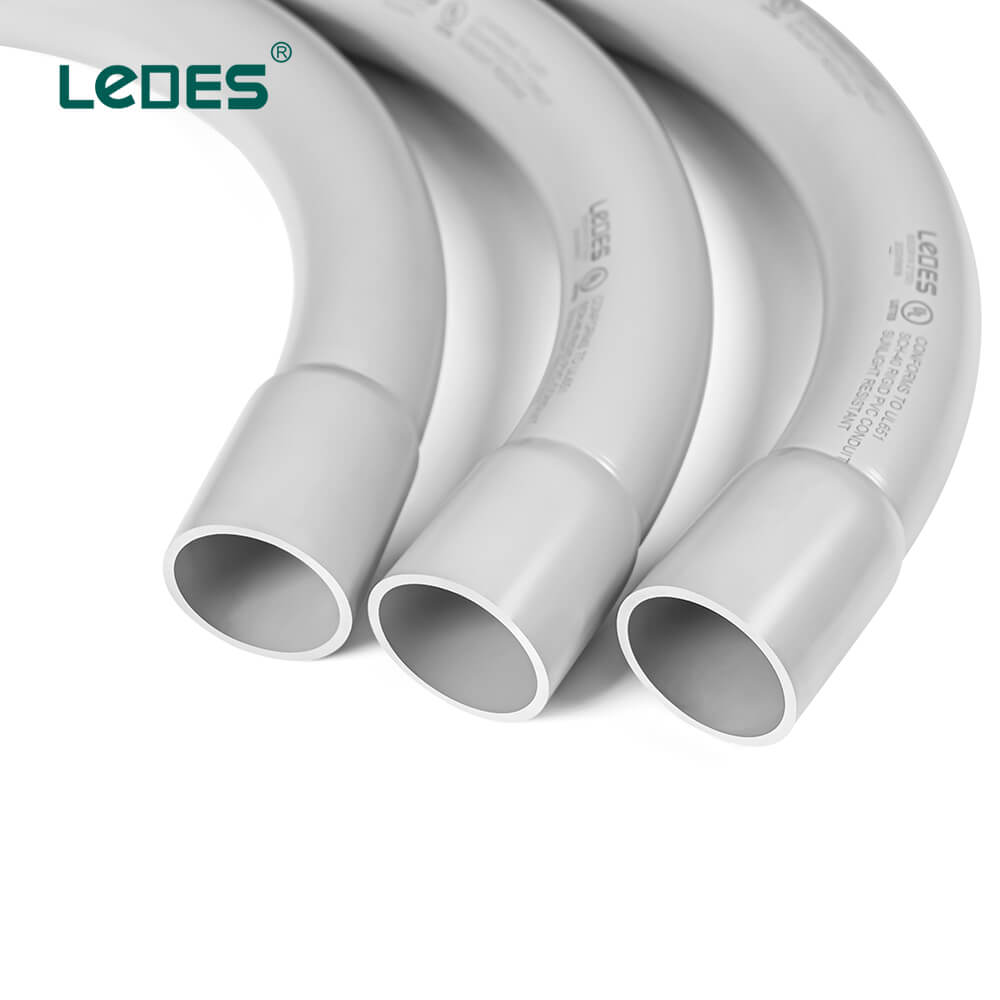 Ledes Ul Listed Conduit Bend Degree Elbow Sch Pvc Pipe