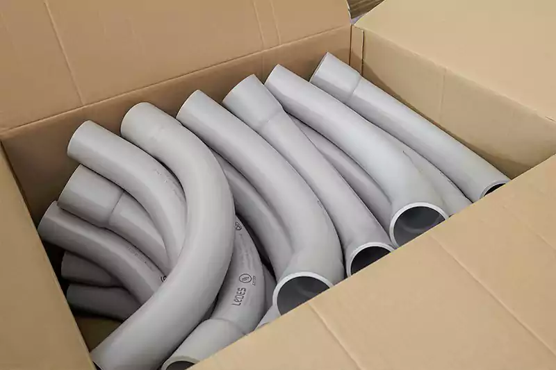 Ledes 10 Packaging of electrical conduit elbow fittings manufacturer supplier factory price
