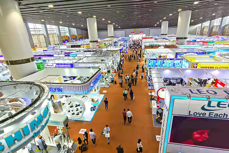 The second phase of the Canton Fair Import Exhibition The building materials manufacturer shows