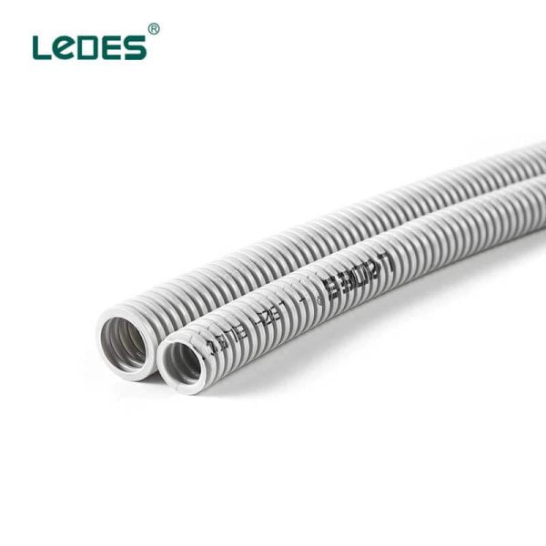 Tubo flexible de conductos corrugados eléctricos Ledes LSZH