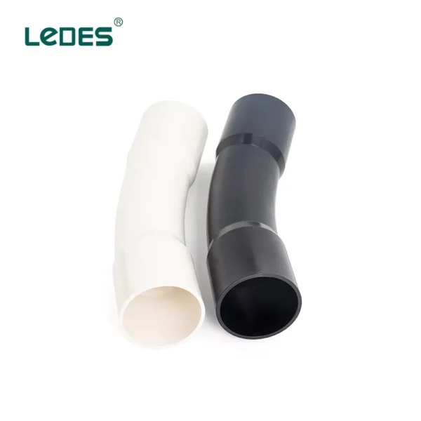 Ledes 225 Degree Bend Schedule 40 Elbow PVC Conduit Fitting