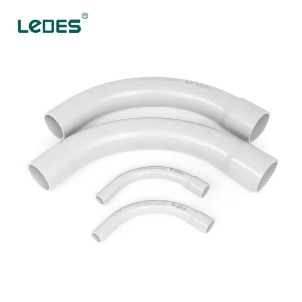 Ledes Electrical Conduit Bend for Rigid PVC Pipe Fittings