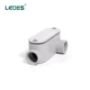 Ledes Conduit Body 12 to 4 Inch Type Ll Pvc Conduit Bodies